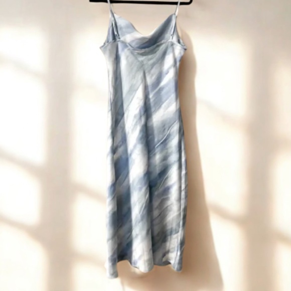 Strappy Satin Midi Dress - Picture 4 of 7